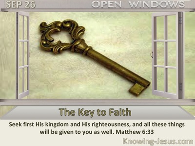 The Key to Faith